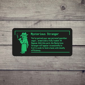 Mysterious Stranger - Sticker