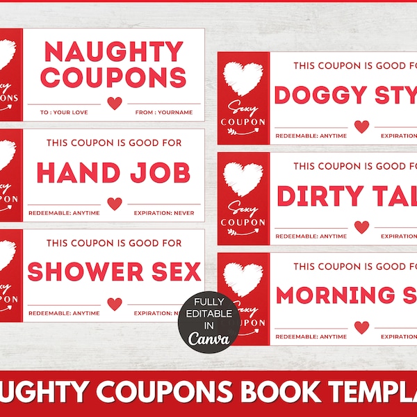 Sexy Coupons Printable - Etsy