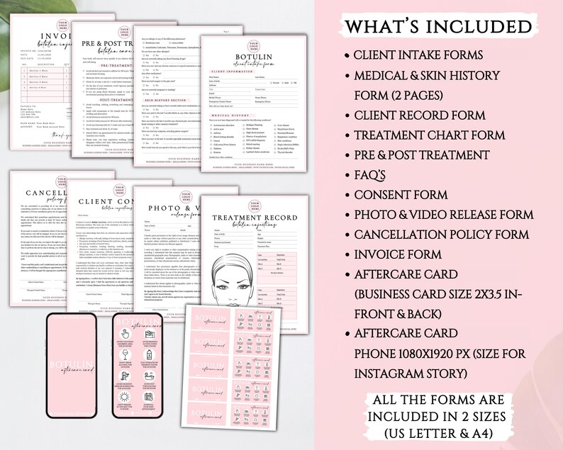Botulinum Injections Forms, Printable Botulinum Injection Consent ...
