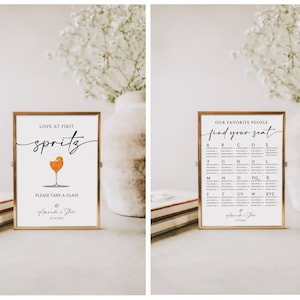Minimalist Wedding Sign Bundle, Modern Wedding Signage Bundle, Editable Wedding Signs Canva Template, +100 Wedding Reception Signs Set image 9