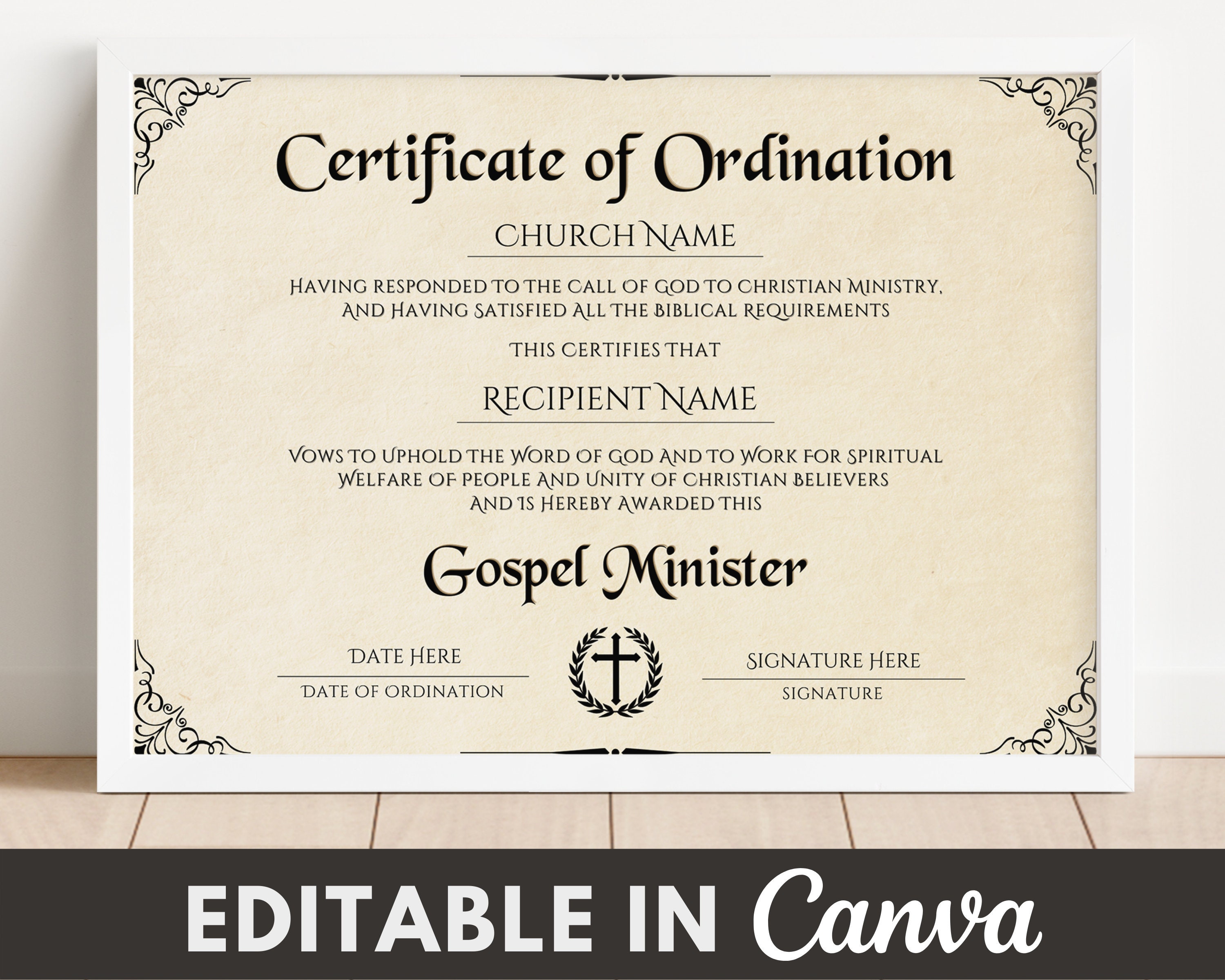 Church Of Christ Ordination Program Church Of Christ Ordination Program