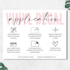 Vinyl Decal Application Card, Printable Vinyl Decal Care Card ...