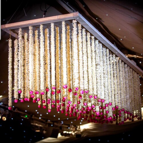 White Jasmine Flower Garlands Artificial Flower Jasmine With Etsy