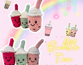 Bubble Tea amigurumi crochet