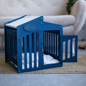 Modern Cat House, Wooden Pet House, Cat Bed, Cat Crate, Cat Kennel, Wood Cat House, Pet House, Pet Furniture, Cat Furniture
