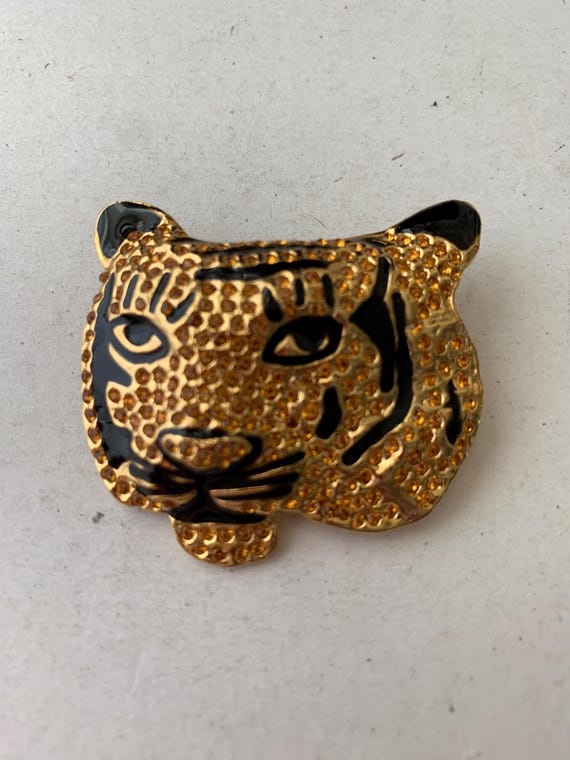 Gucci tiger head brooch - Gem Gucci tiger head brooch - Gem
