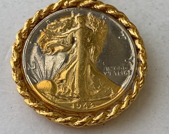 Gold Plated Half Dollar Coins-24K Pure Gold, Individual or Roll WHOLESALE