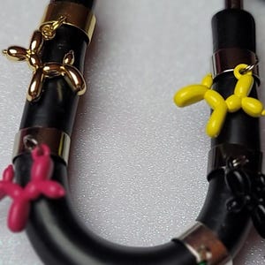Balloon Dogs so Cute! stethoscope dog charms nurse-doctor- medical- vet tech