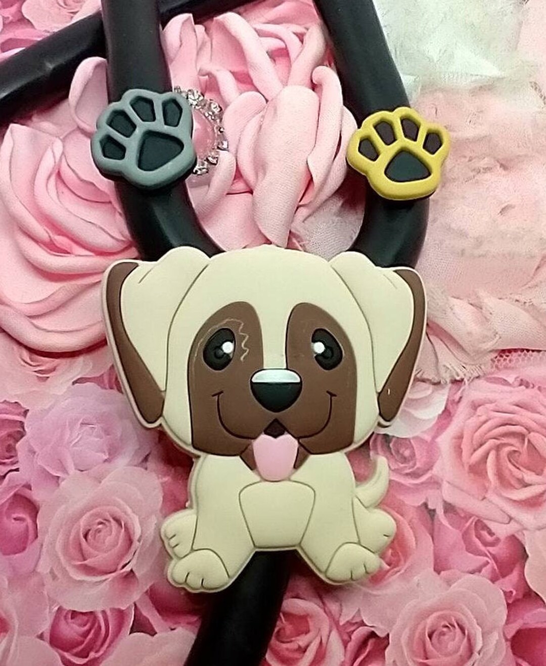Add Some Fun to Your Stethoscope, Stethoscopes Tag so Cute LARGE Dog