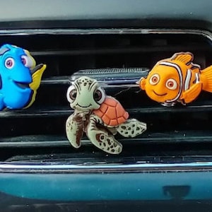 3-Pcs Cute!! Car  Air Freshener Vent Clips,   set Car Accessories for  Car Interior Decor, Air Vent Flower