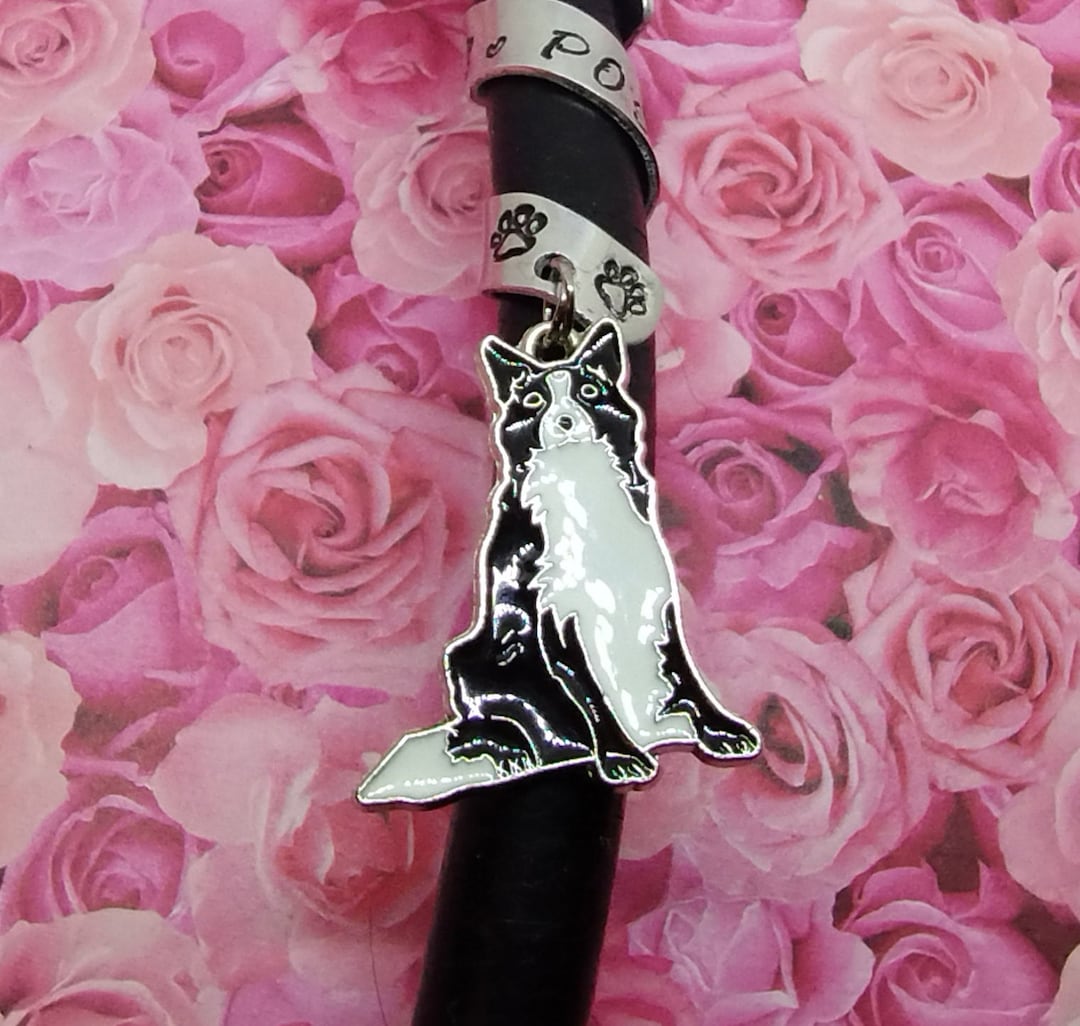 Stethoscope Charmdog Stethoscope Name Tag, Border Collie Stethoscope