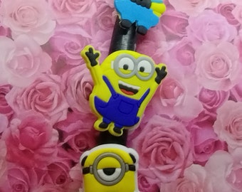 Add some fun! to your Stethoscope, CUTE Stethoscope charm tag  CUTE Kid Friendly cartoon  Pediatric