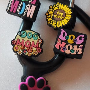 Dog MOM Stethoscope Cat Mom Charm-Add some fun! to your Stethoscope, CUTE Cows Stethoscope charm tag Great Nurse gift! new snap closure
