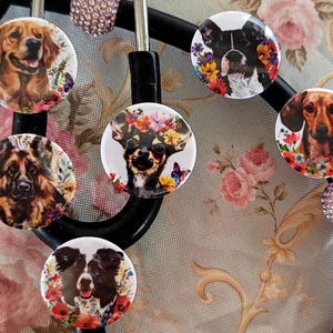 DOGS Stethoscope charms French Bulldog-Shepherd-Lab-Shih Tzu-Pom-Pug-golden retriever-Chihuahua-Vet Tech Medical- Nurse-all breeds available