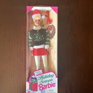 Weihnachtszeit Barbie NRFB