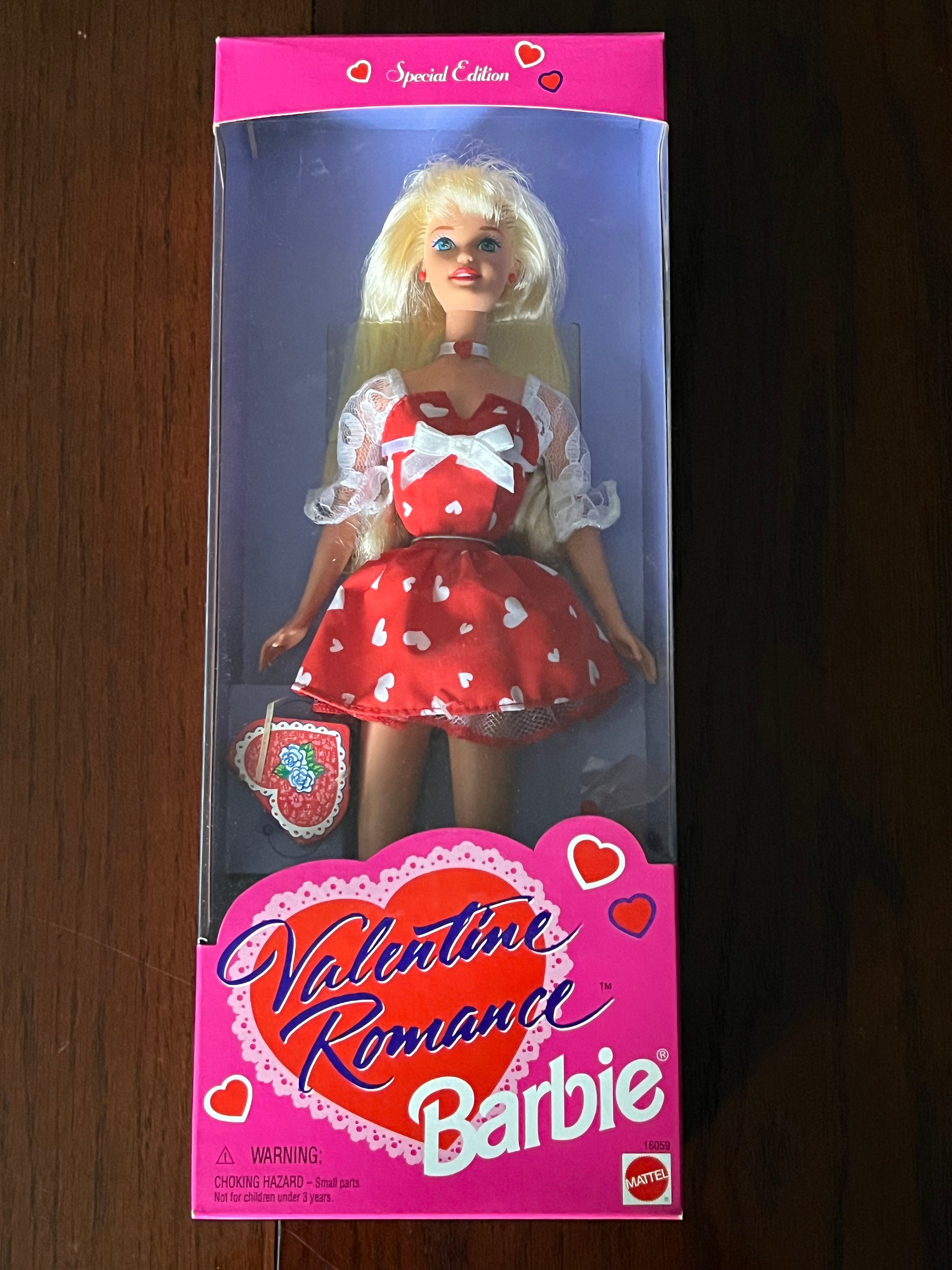 バービー Valentine Romance Barbie ペンダント付 Valentine Romance Barbie - Etsy