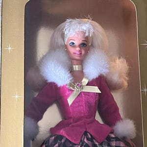 Dolls - Winter Rhapsody Barbie - 1996 Avon Exclusive Special Dolls - Winter Rhapsody Barbie - 1996 Avon Exclusive Special