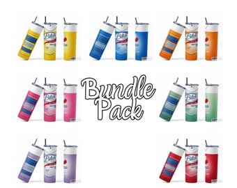 Funny Cleaner Label: B**** Be Gone Spray Tumbler Wrap Bundle (Digital Download)