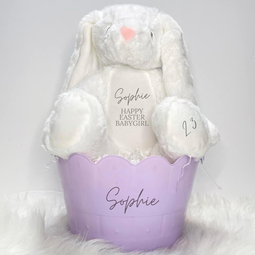 Personalised Easter Egg Hunt Baskets Etsy