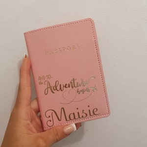 Personalised passport covers