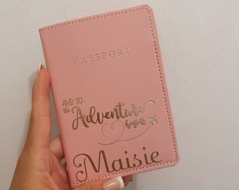 Personalised passport covers