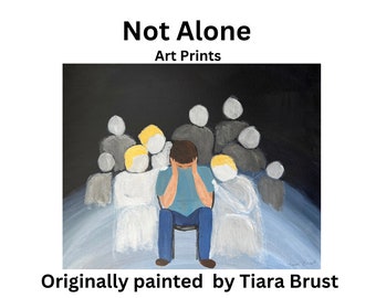 Not Alone art print