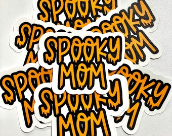 Spooky Mom - Sticker | Moeder Cadeau | Rad Moeder | Coole moeder