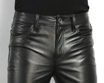 Mens Leather Pants - Etsy
