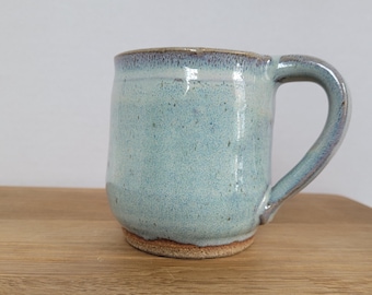 Handmade pottery mug