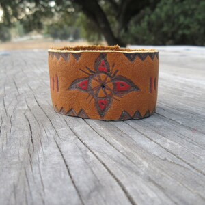 Leather cuff, leather bracelet, present for her, leather jewelry