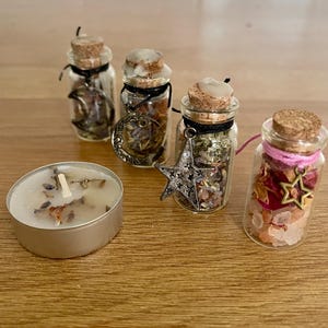 Mini Intention Spell Jar | Beginner Witch Kit for Love, Calm, Clarity & New Beginnings