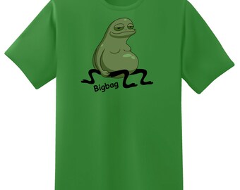 Bigbag Meme Monster Funny Short Sleeve Unisex T-Shirt