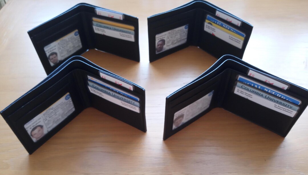 Prop Wallet Contents NEW Ghostbusters Film Movie Prop Leather Wallet Cosplay - Various ...