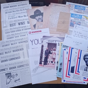 Back To The Future BTTF Paper Prop Set Collection