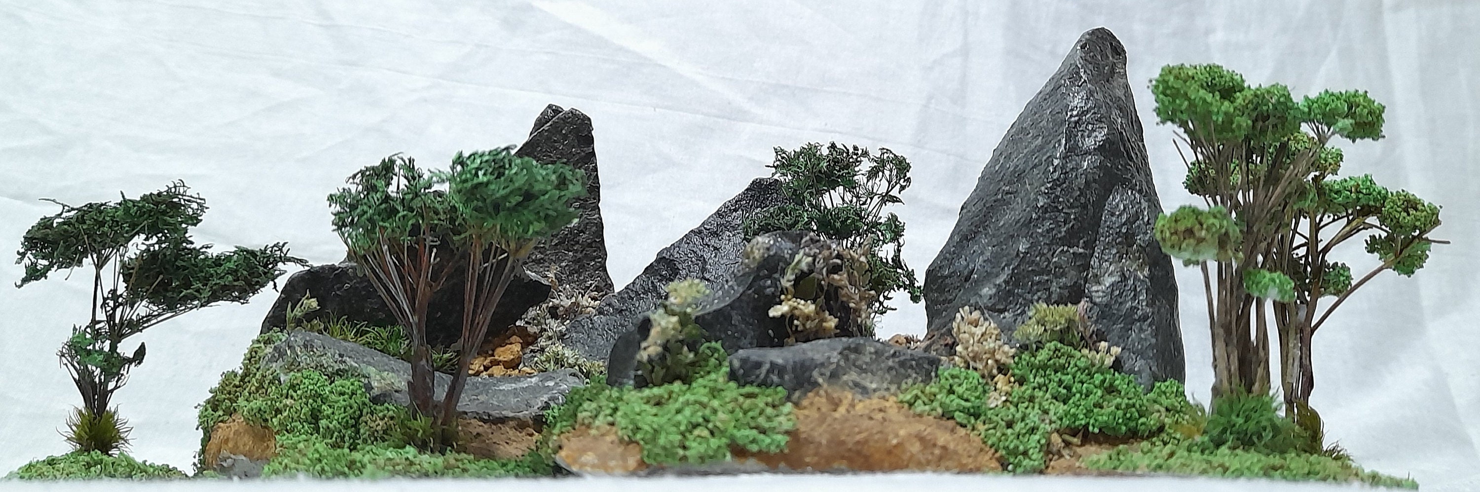 Modular, Diorama,with Natural Rock, Create Your Landscape,,table Top ...