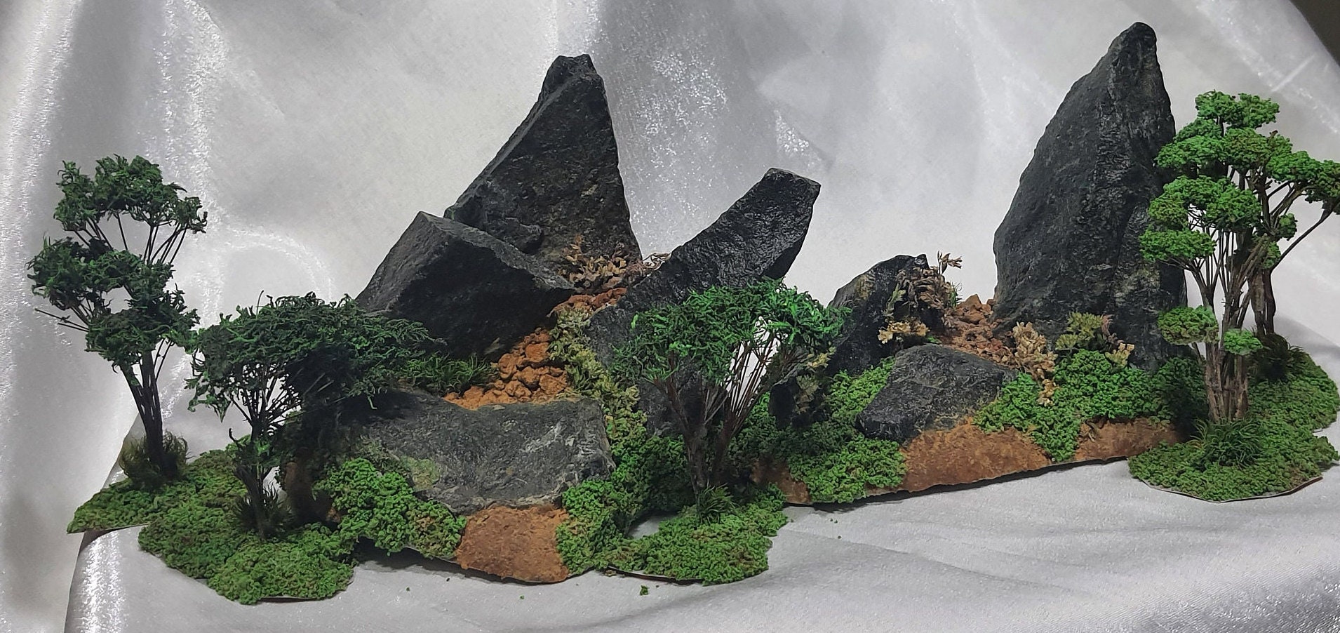 Modular, Diorama,with Natural Rock, Create Your Landscape,,table Top ...