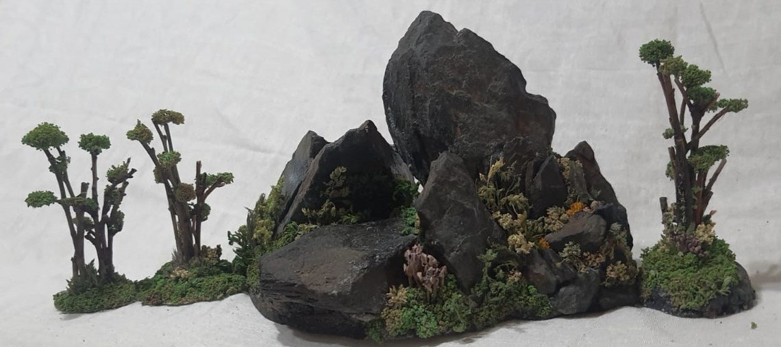 Modular, Diorama,with Natural Rock, Create Your Landscape,,table Top ...