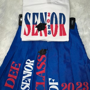 Custom Skirt & Shirt sets