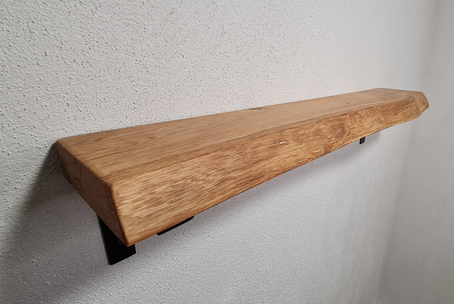 Stunning Oak Wooden Shelf Solid Oak Shelves Narrow Shelves Etsy UK