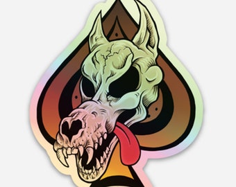 Ace Wolf sticker