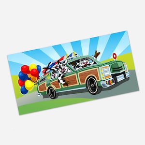 Cows Vacation Bumper Sticker