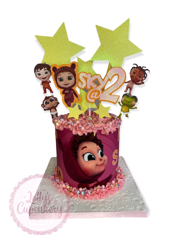 Baby Joy Joy Cake Topper Pack & Edible Cake Wrap Etsy