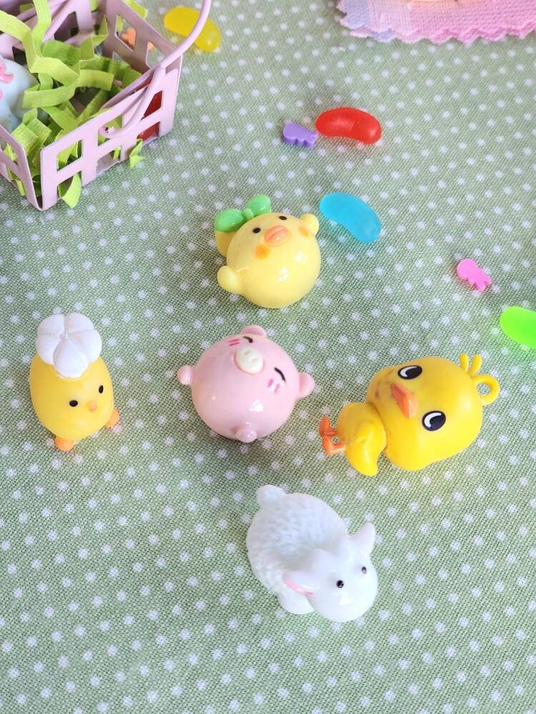 Mini Motsu Easter Collection Maileg Sized Easter Basket Customizable Miniature Dollhouse. Tiny Mouse ...