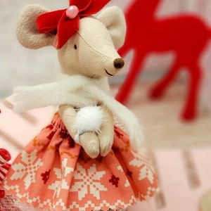 Maileg Party Dress, Big Sister  Little Sister Clothes Miniature Dollhouse