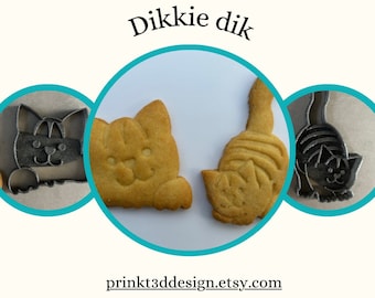 Dikkie Dik | Uitdrukvormpje | Koekjes uitblinker | Dikkie Dik koekjessnijder