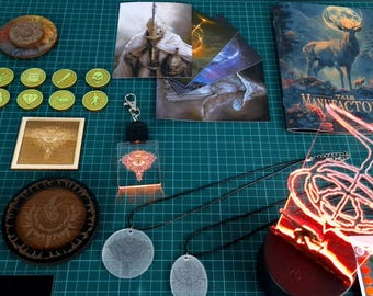 Gran caja de regalo inspirada en Elden Ring: regalo para él, regalo personalizado para esposo, regalo para ella
