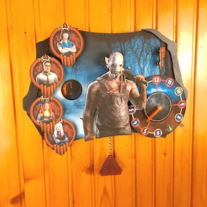 Orologio decorativo ispirato a Dead by Daylight con quadrante a 12 ore - Tipo 1 - DBD