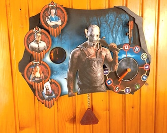 Reloj decorativo inspirado en Dead by Daylight con esfera de 12 horas - Tipo 1 - DBD
