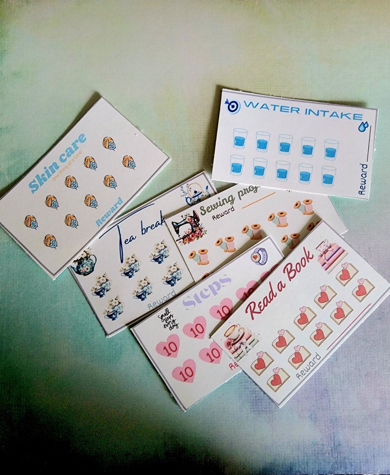 Printable Reward Punch Card | Habit Tracker | Motivation Punch Card for ...