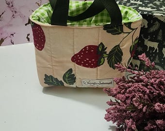 Handgemaakte minidraagtas voor peuters – perfect voor kleine schatten, montessorispel, gewatteerd cadeau voor kinderen, speeltas, togotas, druk boek